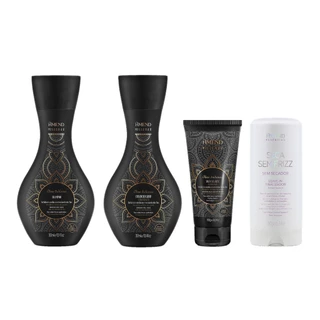 Amend KIT Millenar Óleos Indianos Sh + Cond + Balm + Seca Sem Frizz 180ml em Oferta na Shopee