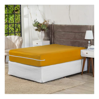 Kit 2 Capas Protetora Colchão Casal Com Zíper em Oferta na Shopee
