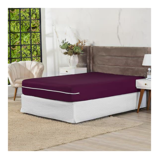 Capa De Colchão Casal Malha Gel Com Ziper em Oferta na Shopee