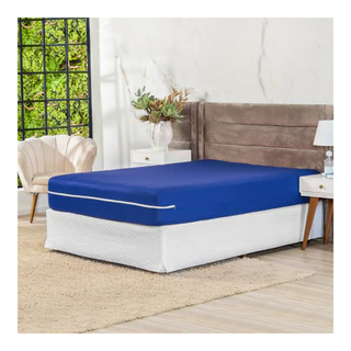 Capa King De Colchão Em Malha Gel Diversas Cores Lisas em Oferta na Shopee