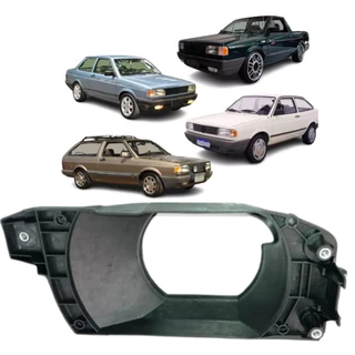 Moldura Farol Arteb Vw Gol Voyage Parati 91/94 Lado Direito 0012588