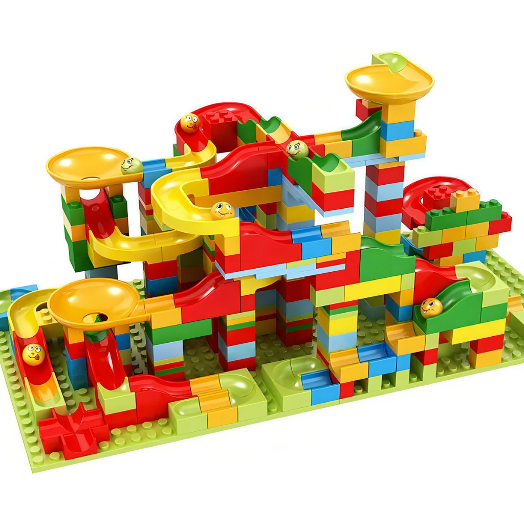Blocos De Montar Pista Corrida P/ Bolinhas 340 Pcs | Shopee Brasil