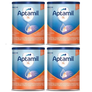 Kit 4 Latas Aptamil Sem Lactose 800g em Oferta na Shopee