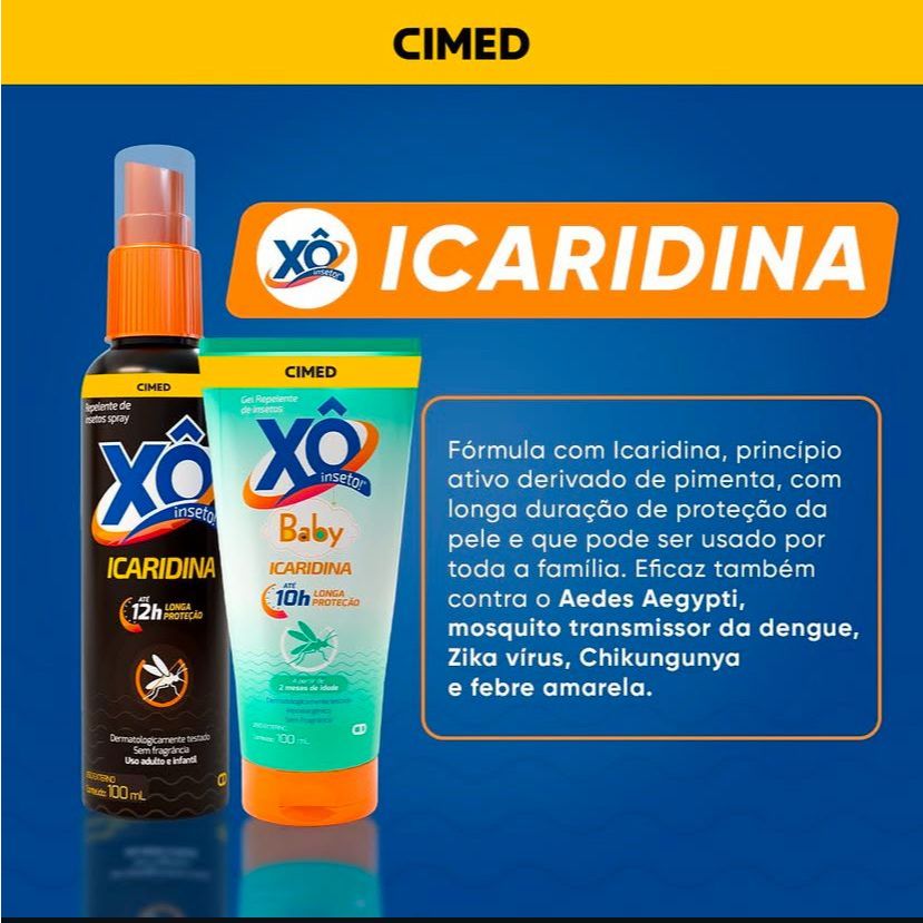Kit repelente mãe e filho protegidos com Xô insetos icaridina 25% spray ...