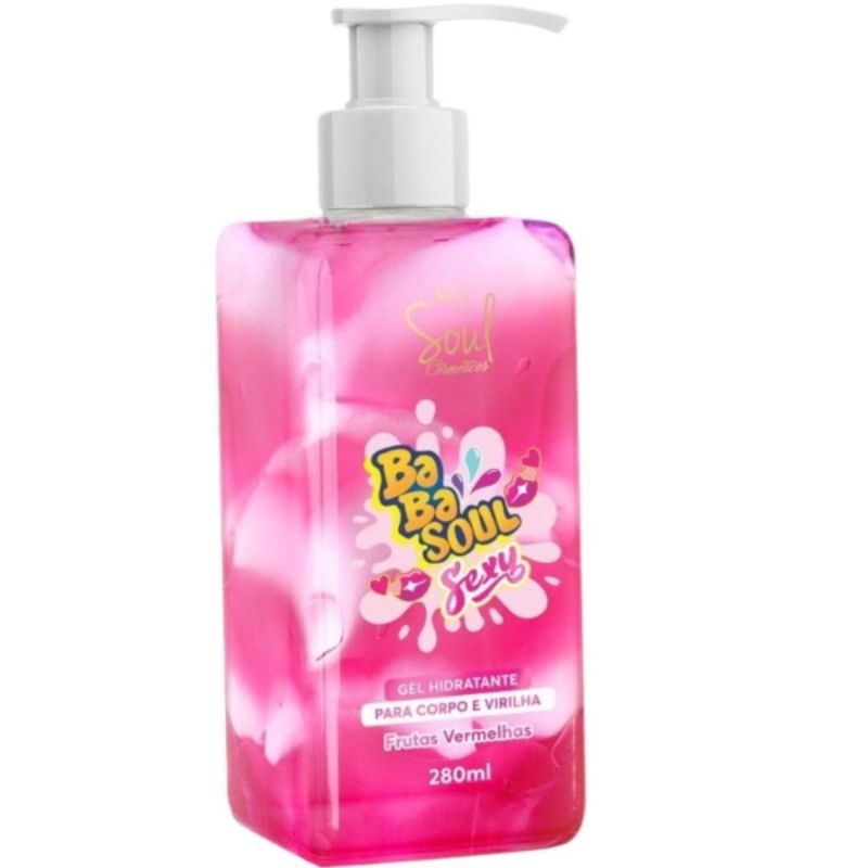 BaBa Soul Sexy Gel Hidratante Sexy De Frutas Vermelhas 280 ml | Shopee ...
