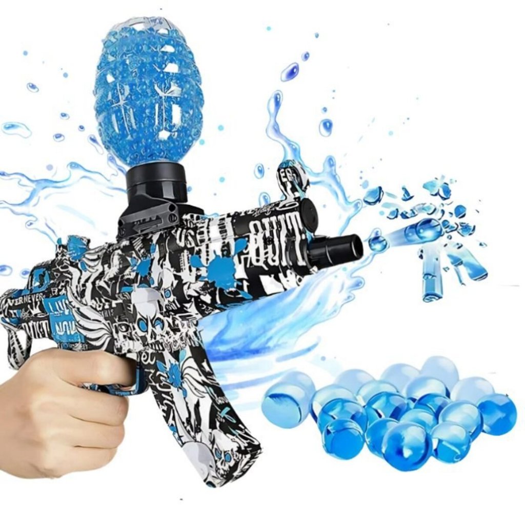Tipo Nerf Brinquedo Lançador de Bolinha de Gel Recarregável AK 47 ...