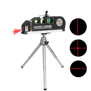 Nível Laser Profissional Trena C/ Tripé Horizontal Vertical Nivelador a laser
