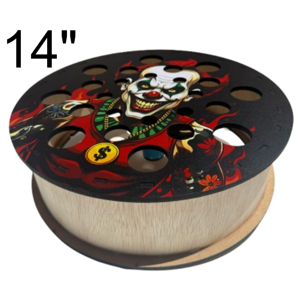 Carretilha de pipa 14 Polegadas - Catraca - Balanceada - Sem Folga