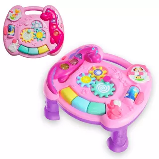 Mesa Infantil de Atividades Interativa Musical e Luzes Didática em Oferta na Shopee