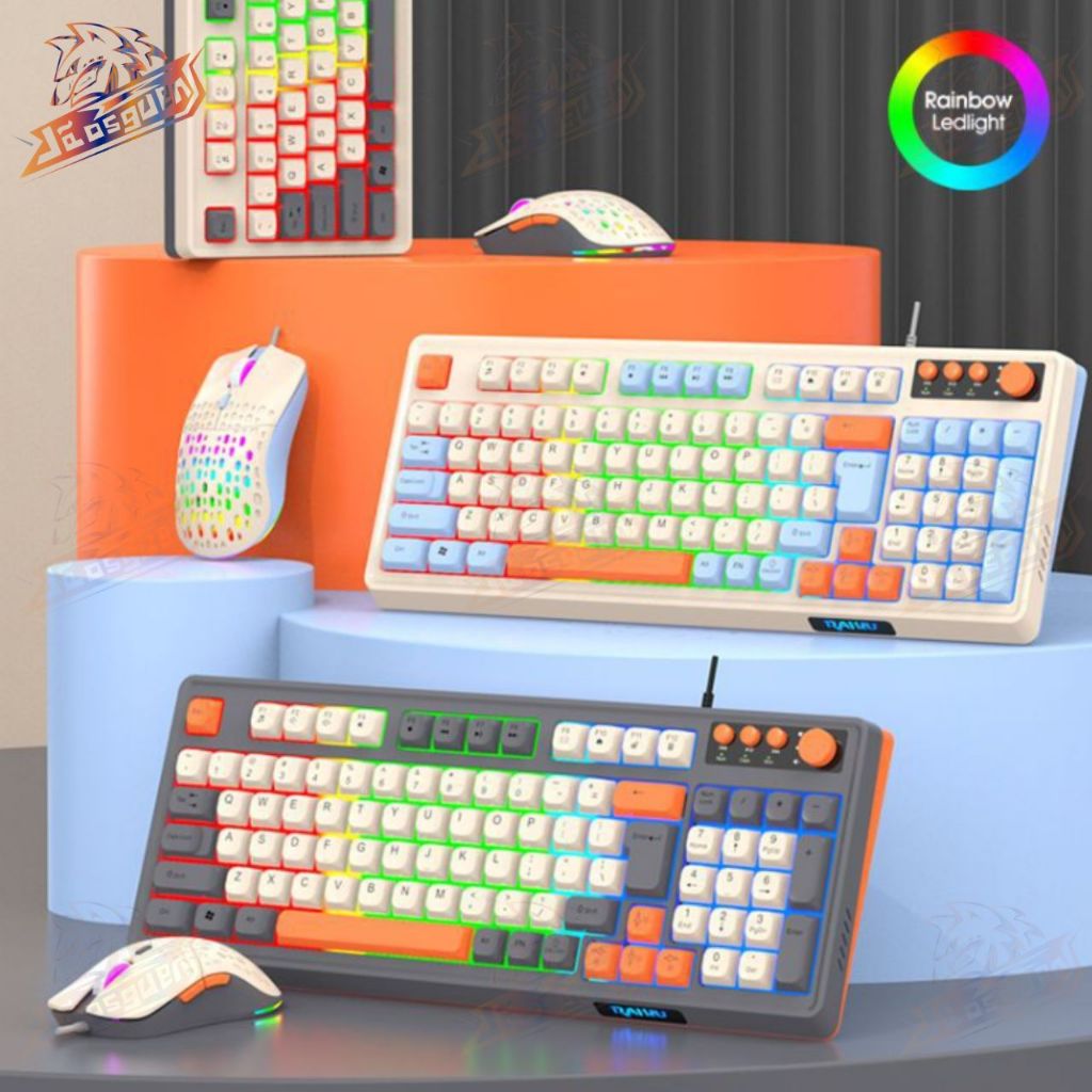 Kit Teclado E Mouse De Gamer Ley -2274