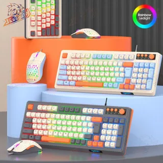 Kit Teclado E Mouse De Gamer Ley -2274
