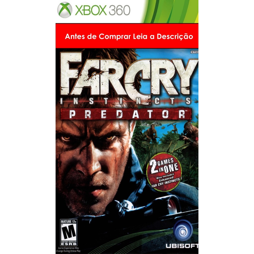 Jogo Far Cry Instincts Predator Xbox 360 Mídia Física | Shopee Brasil
