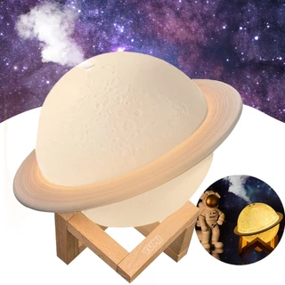 Luminária Umidificador Lua Saturno Planeta 3D Garantia Original Yumi em Oferta na Shopee
