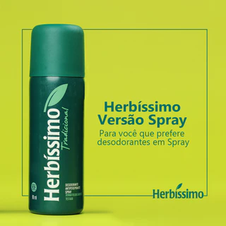 Desodorante Spray Herbíssimo Tradicional 90Ml