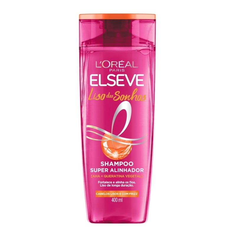 Shampoo L'Oréal Paris Elseve Liso dos Sonhos 400ml