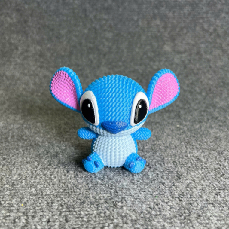 Stitch Decoração Estilo Crochê Lilo & Stitch
