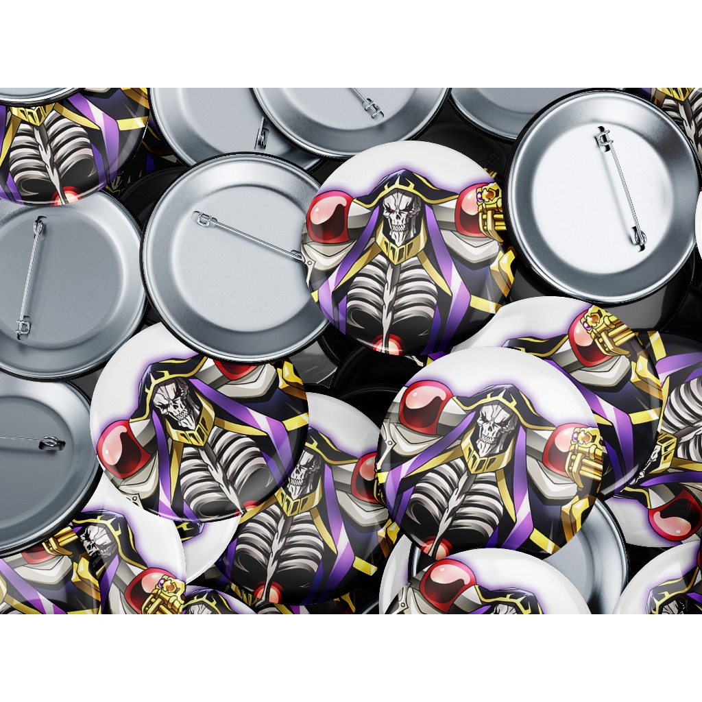 Button - Overlord Momonga | Shopee Brasil