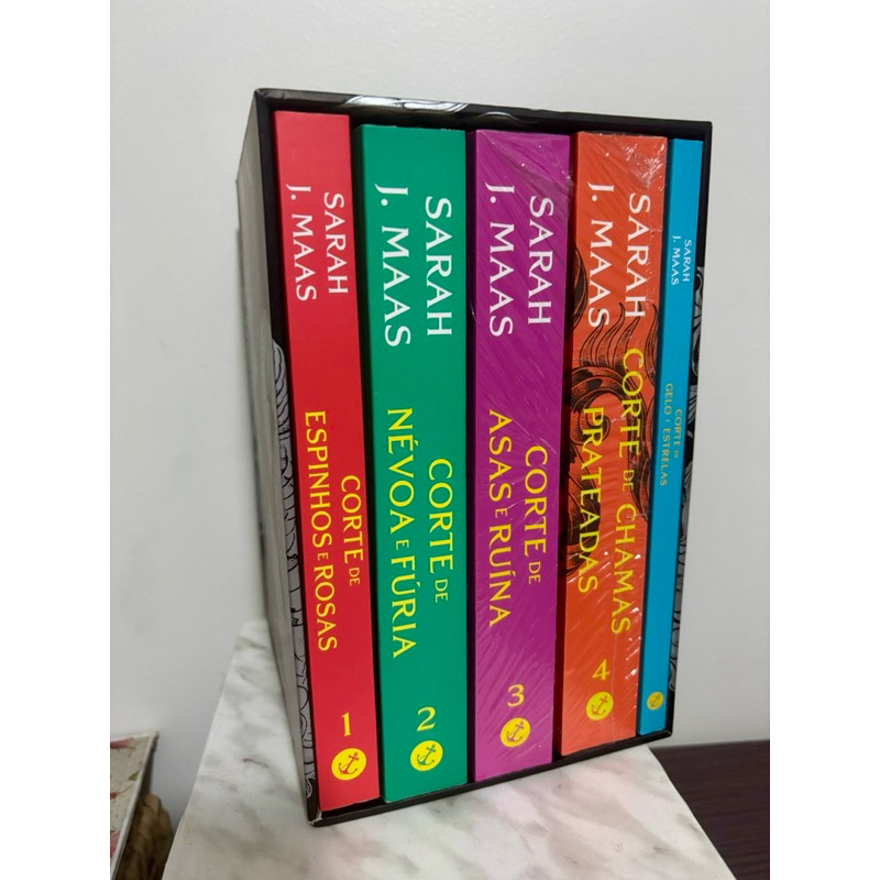 box acotar corte de espinhos e rosas sarah j maas | Shopee Brasil