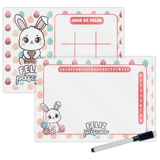 Pascoa Tema Personalizado Lousa Mágica Para Lembrancinhas em Oferta na Shopee