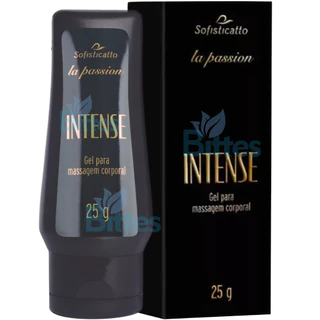 GEL PARA MASSAGEM CORPORAL INTENSE SOFISTICATTO COSMÉTICOS