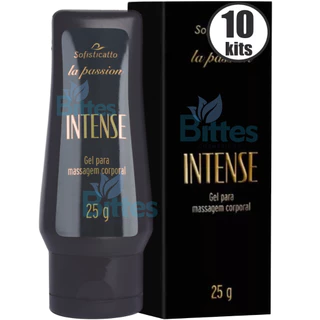 10 GEL PARA MASSAGEM CORPORAL INTENSE SOFISTICATTO COSMÉTICOS