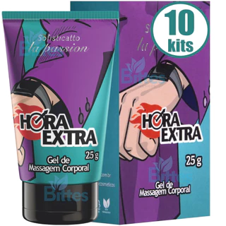 10 GEL DE MASSAGEM CORPORAL HORA EXTRA SOFISTICATTO COSMÉTICOS