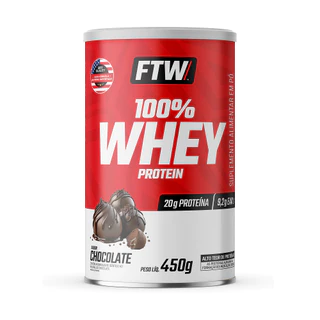 100% Whey Protein lata 450g - FTW