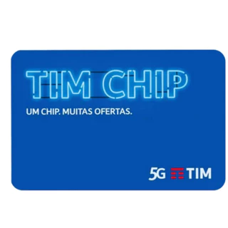 Chip da TIM Chip Pré Pago sem recarga Naked 4G 5G