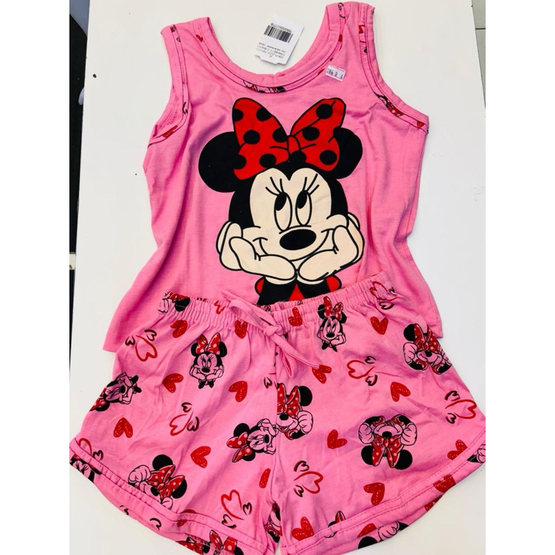 Pijama Infantil Minnie Rosa | Shopee Brasil