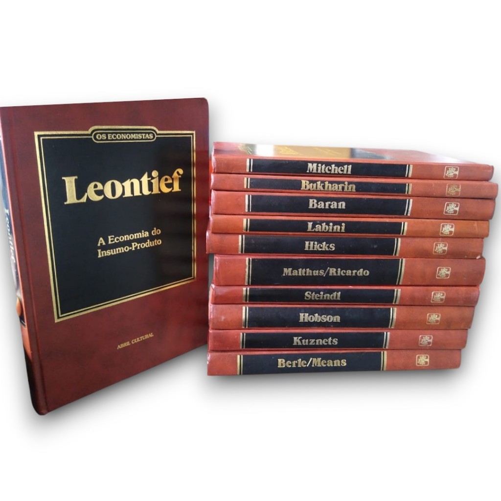 Coleção - Os Economistas (Leontief / Hobson) | Shopee Brasil