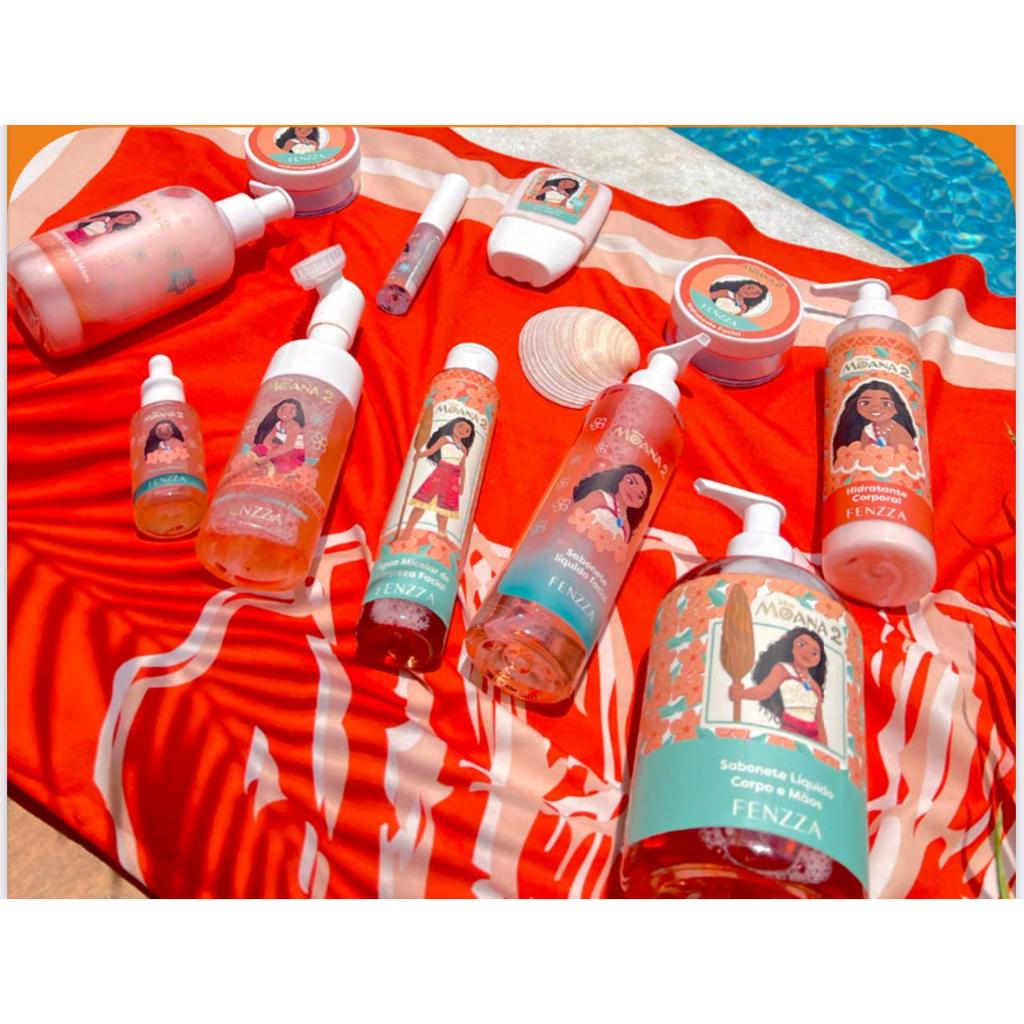 Kit C/ 8 Produtos De Skincare Moana 2 Fenzza Lançamento EDIÇÃO