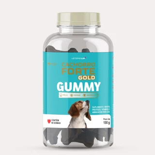 Gummy Cachorro Forte Diminui Coceira Lambeduras Pelo E Derme