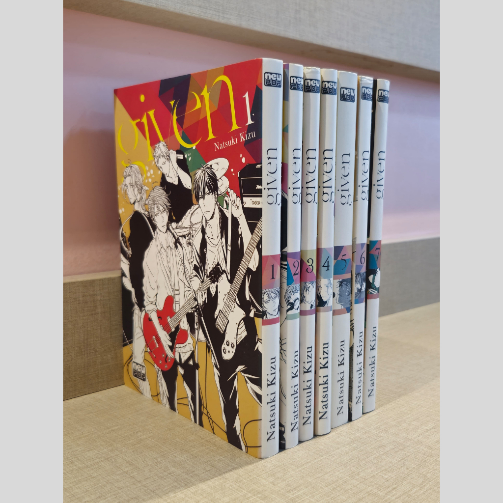 Coleção mangá Given (volumes 1 ao 7) | Shopee Brasil