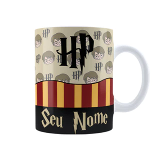Caneca Personalizada Xícara Filme Harry Potter Com Nome