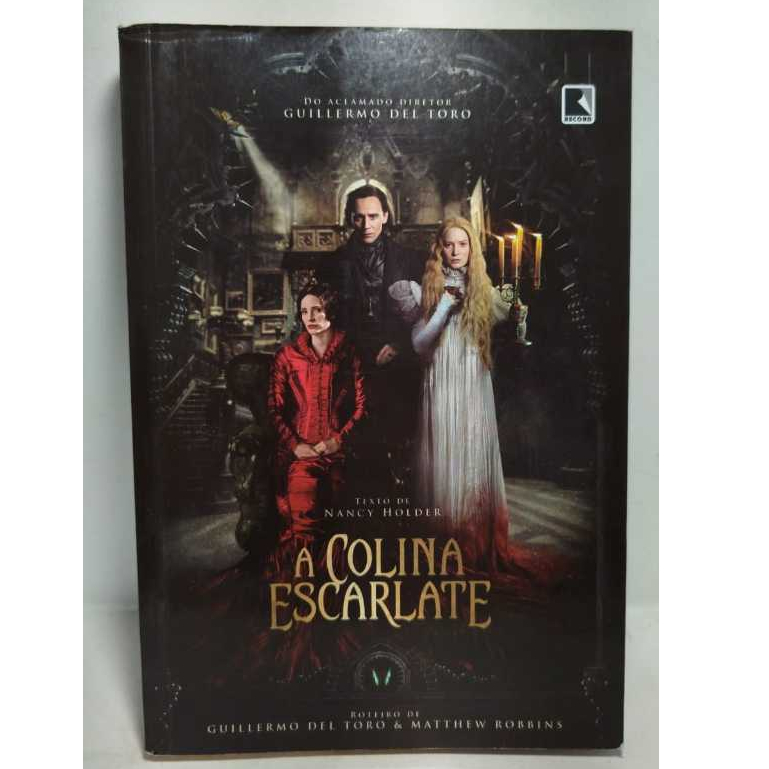 Livro A Colina Escarlate - Guillermo Del Toro | Shopee Brasil