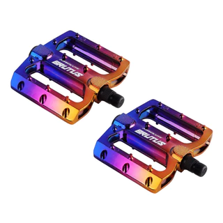 Pedal Bike Absolute Brutus Flat Bmx 9/16 Oil Slick Camaleão