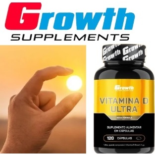 Vitamina D ULTRA 120 caps - Growth Supplements