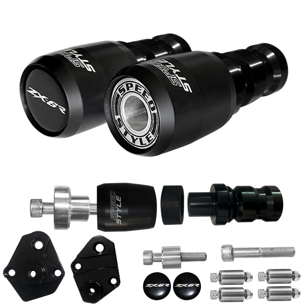Slider Dianteiro Speed Style Kawasaki Zx-6r Zx6r 2024/2025