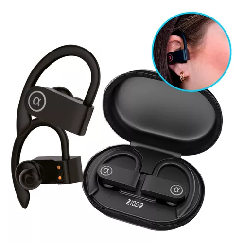 Fone De Ouvido Bluetooth Sport para Corrida Academia Sem Fio IPX5 A ...