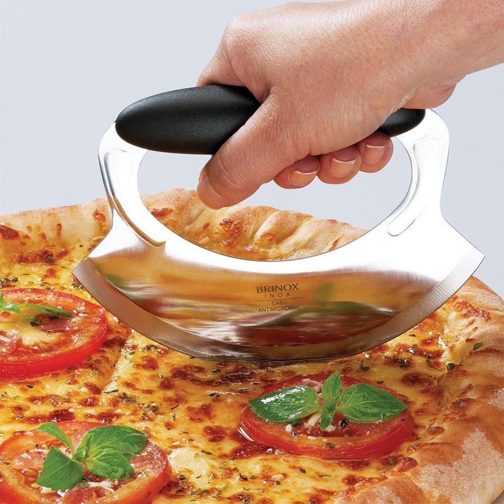 Cortador De Pizza Massa Brinox Inox Precision Plus Temperos 
