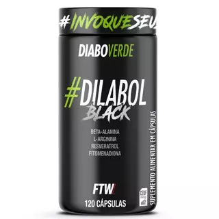 Dilabol Black Pote 120 cáps - Diabo Verde