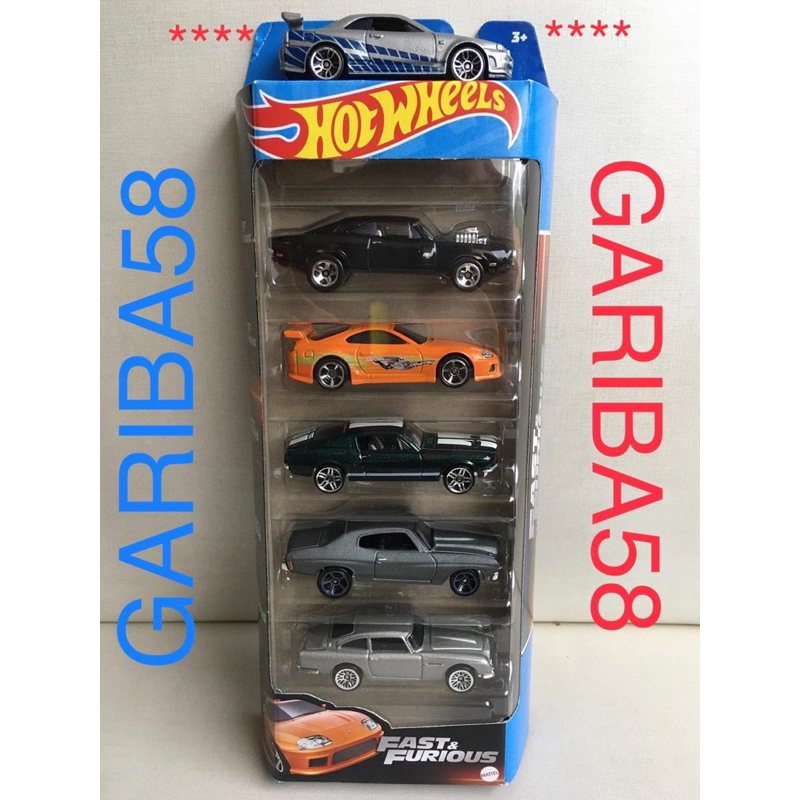 HOT WHEELS COMBO VELOZES E FURIOSOS( 2020 SKYLINE GT-R R34 + 5