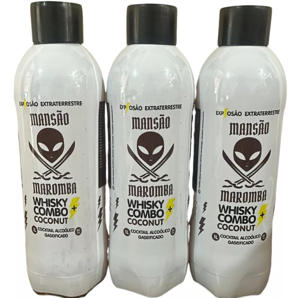 Kit 3 Unidades Mansão Maromba CocoNut