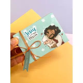CAIXA KITKAT PÁSCOA CRISTÃO - PORTA KIT KAT PÁSCOA RELIGIOSA - CAIXINHA PÁSCOA em Oferta na Shopee