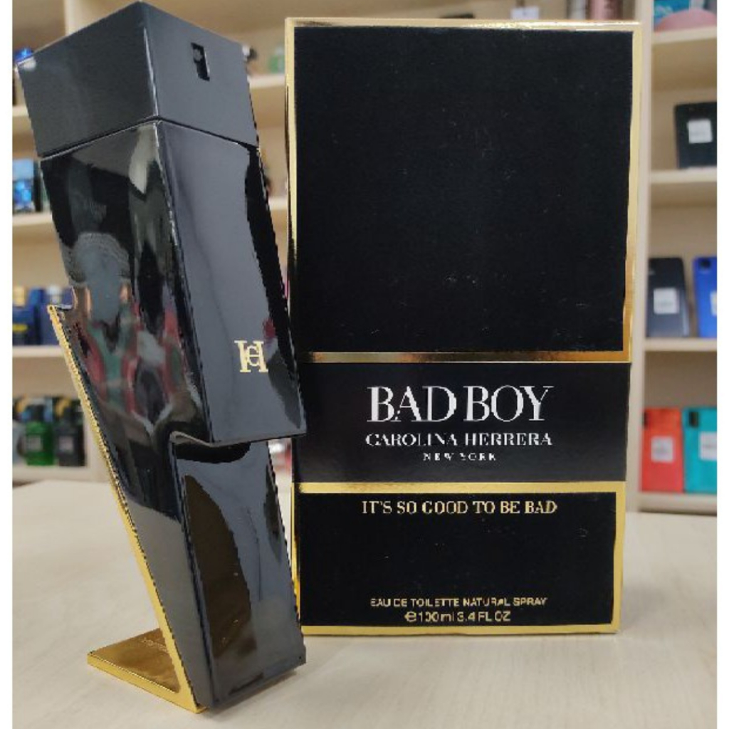 Perfume Bad Boy Carolina Herrera EDT Importado Masculino 100ml | Shopee ...