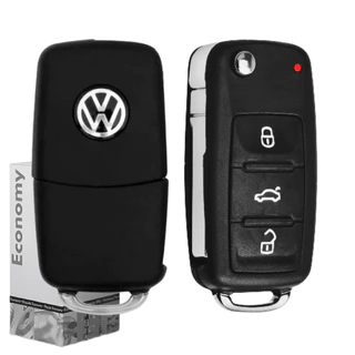 Capa Carcaça Chave Canivete Gol Fox Golf Up Jetta Voyage G6 Tiguan Vw Volkswagen 3 e 2 Botões em Oferta na Shopee