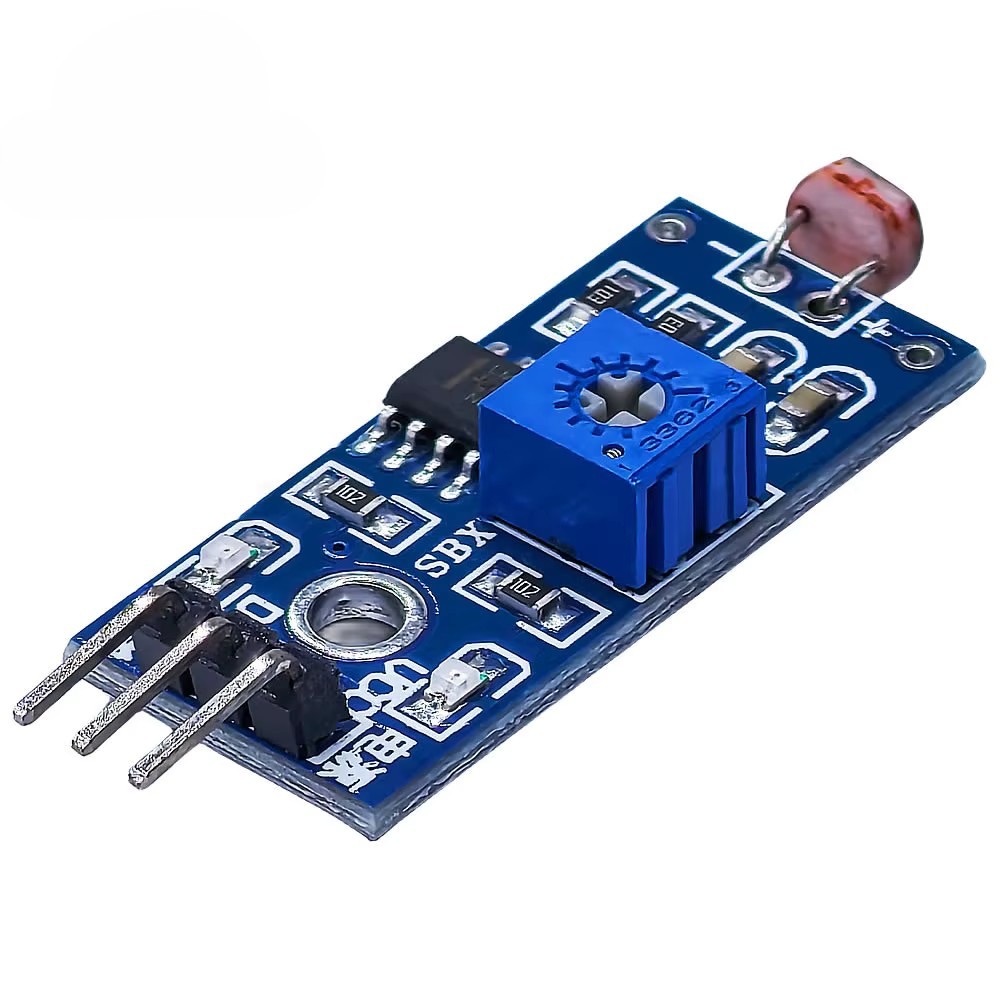 Modulo Sensor Luminosidade Ldr Luz Arduino Pic Arm Automação | Shopee ...