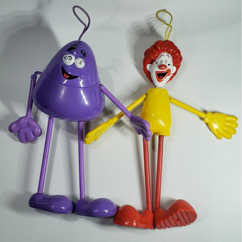 Ronald McDonald Shake Mc Donalds Figure Boneco Colecionável | Shopee Brasil
