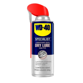 Desengripante Lubrificante Seco Antiaderente Em Spray Specialist Dry Lube Wd-40 Profissional Top em Oferta na Shopee
