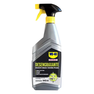 Desengraxante Spray Líquido Multiuso Wd-40 Specialist 946ml Limpeza Pesada Motores Com Aplicador em Oferta na Shopee